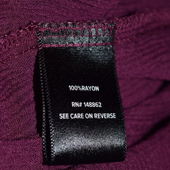 Torrid Wine Blouse size 00 (10-12) - Picture 6 of 7